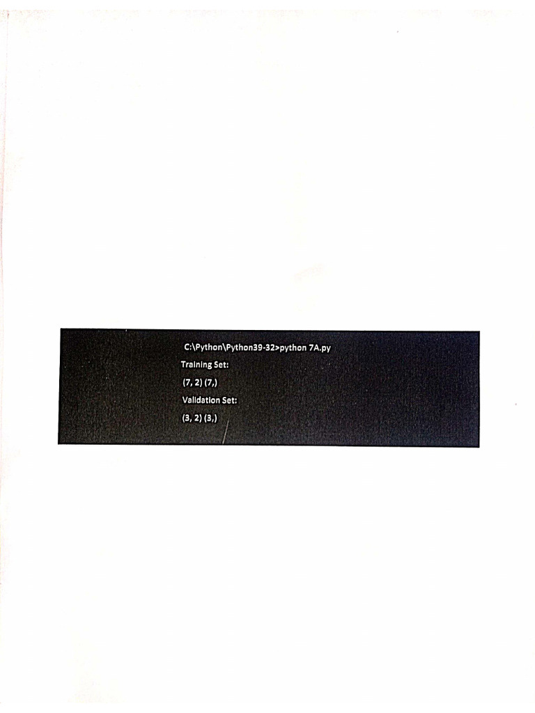 ML Exp 7 Output | PDF