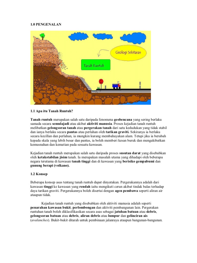 Tanah Runtuh | PDF