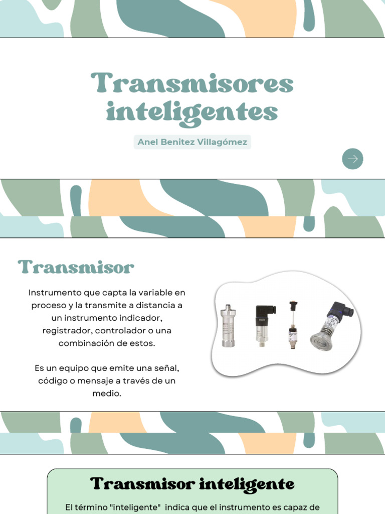 Transmisores Inteligentes: Funciones y Ventajas | PDF | Microprocesador ...