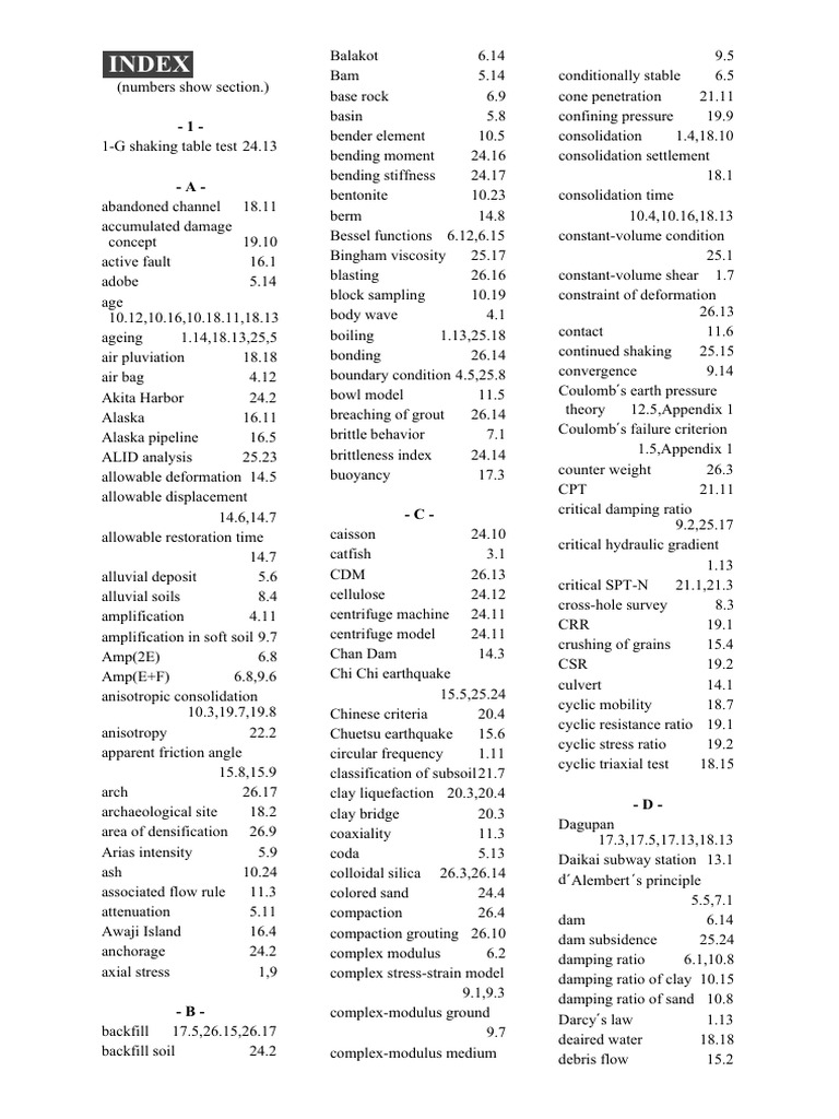 Index | PDF | Earthquakes | Waves