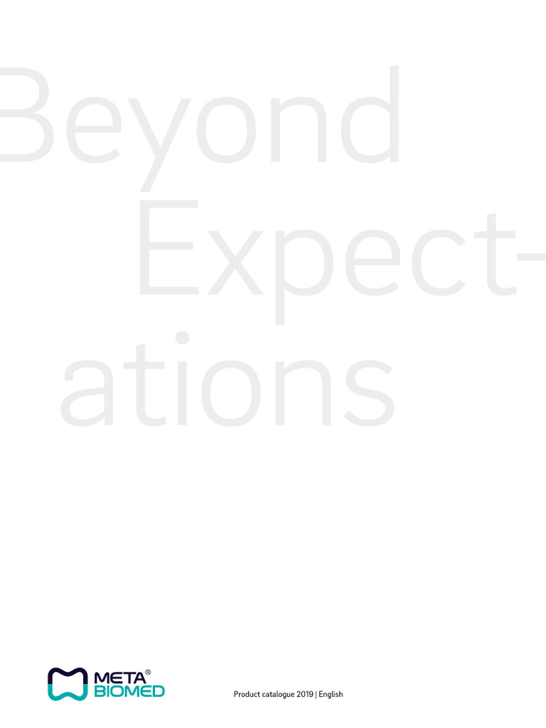 Meta Biomed Katalog en Web | PDF | Strength Of Materials | Dentistry ...