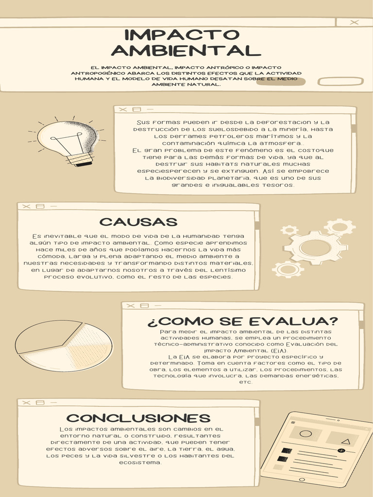 Impacto Ambiental y Evaluación EIA | PDF | Entorno natural | Evaluación ...