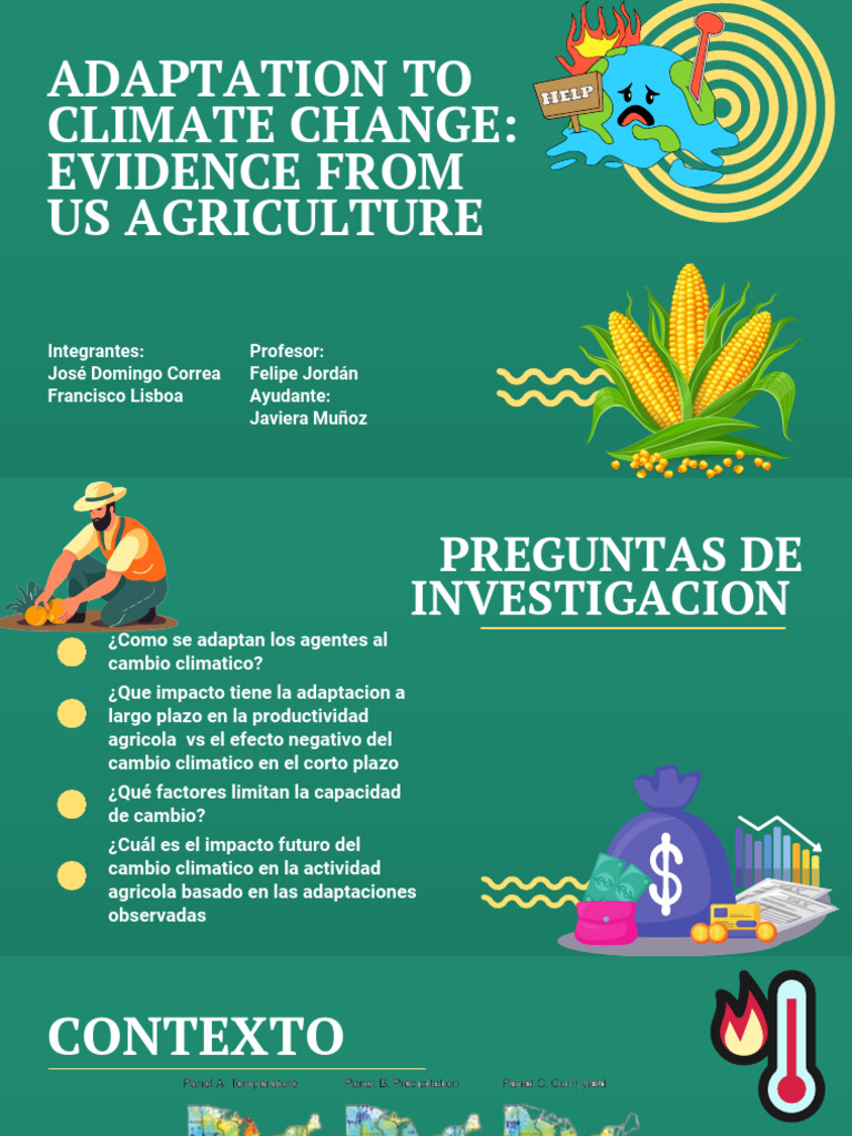 Adaptation To Climate Change | PDF