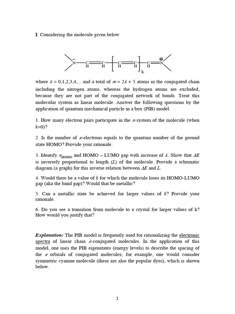 Assignment P2 2 - Solutions | PDF | Molecular Orbital | Molecules