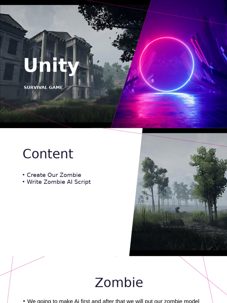 Zombie AI Creation in Unity Guide | PDF