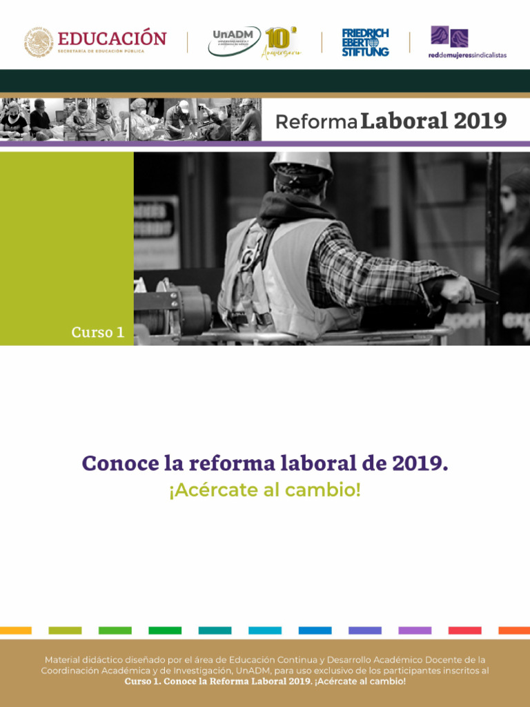 Reforma Laboral 2019: Cambios Clave | PDF | Derecho laboral | Sindicato