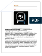 MM Project, Blackberry