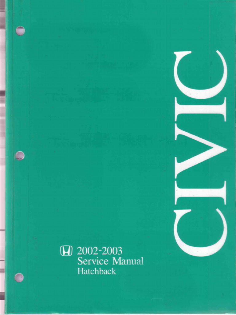Terrific 03 Honda Civic Manual Gallery