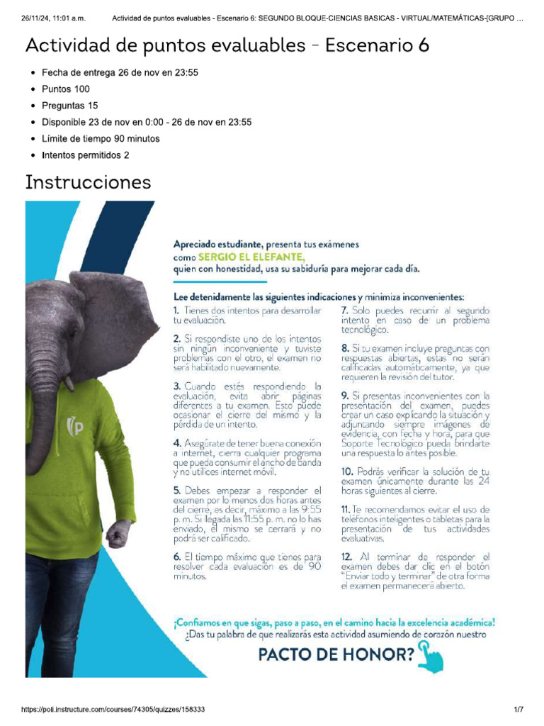 Parcial Semana 6 | PDF