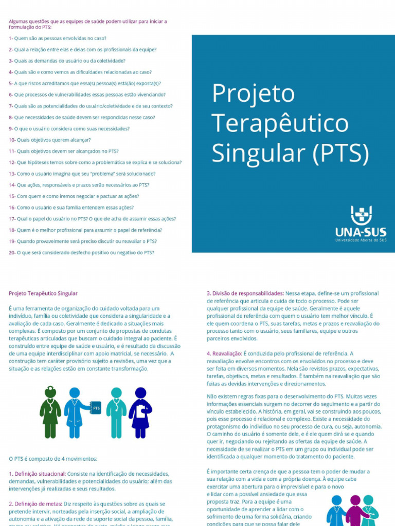 Cartilha PTS - UNASUS | PDF