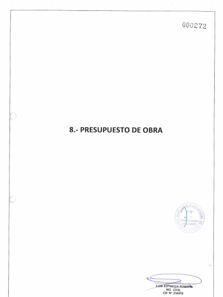 6.+presupuesto+de+obra 20240701 180234 552 | PDF