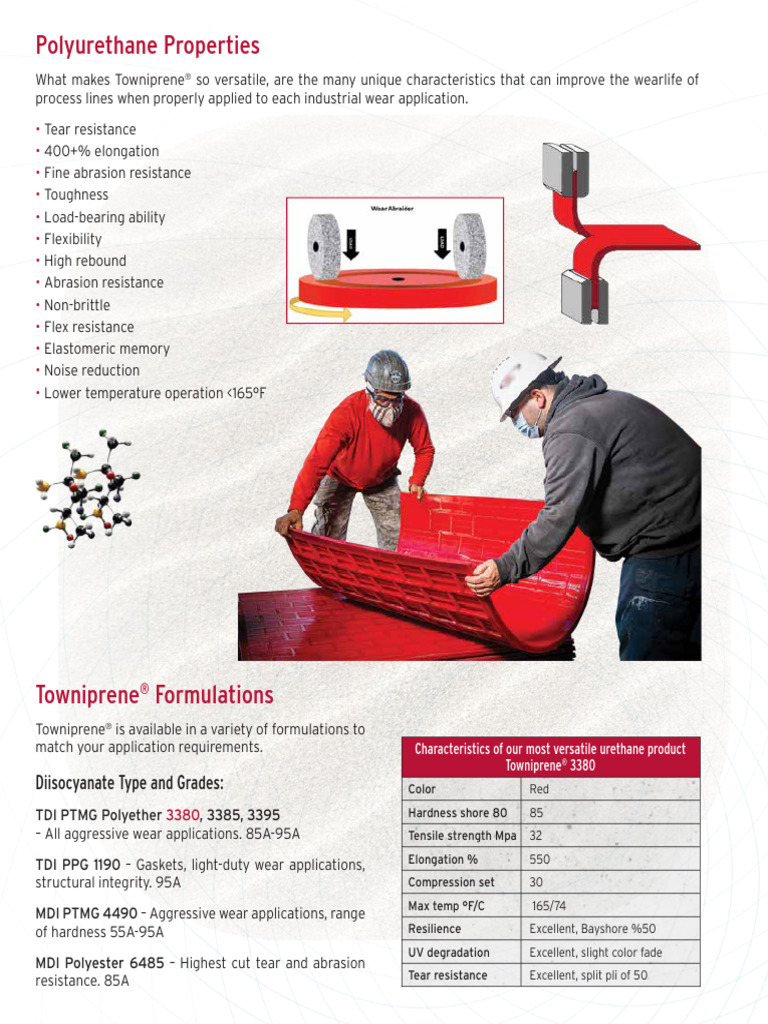 Versatile Polyurethane Properties Guide | PDF
