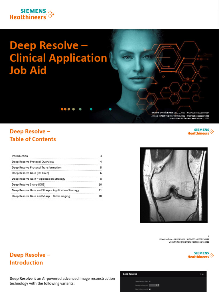 Deep Resolve Gain Application Guide | PDF | Signal To Noise Ratio ...
