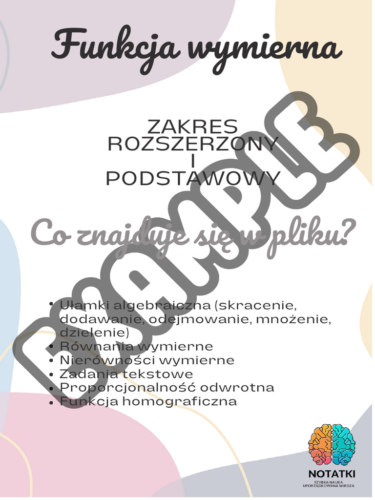 funkcja-wymierna-example-pdf