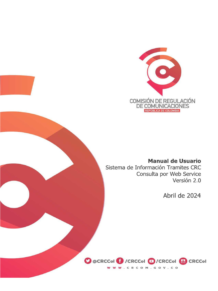 Manual Tecnico Consulta Rne Web Service v1.0 | PDF