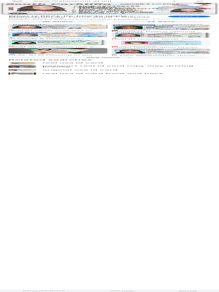 America Female Id Card - Google Search | PDF