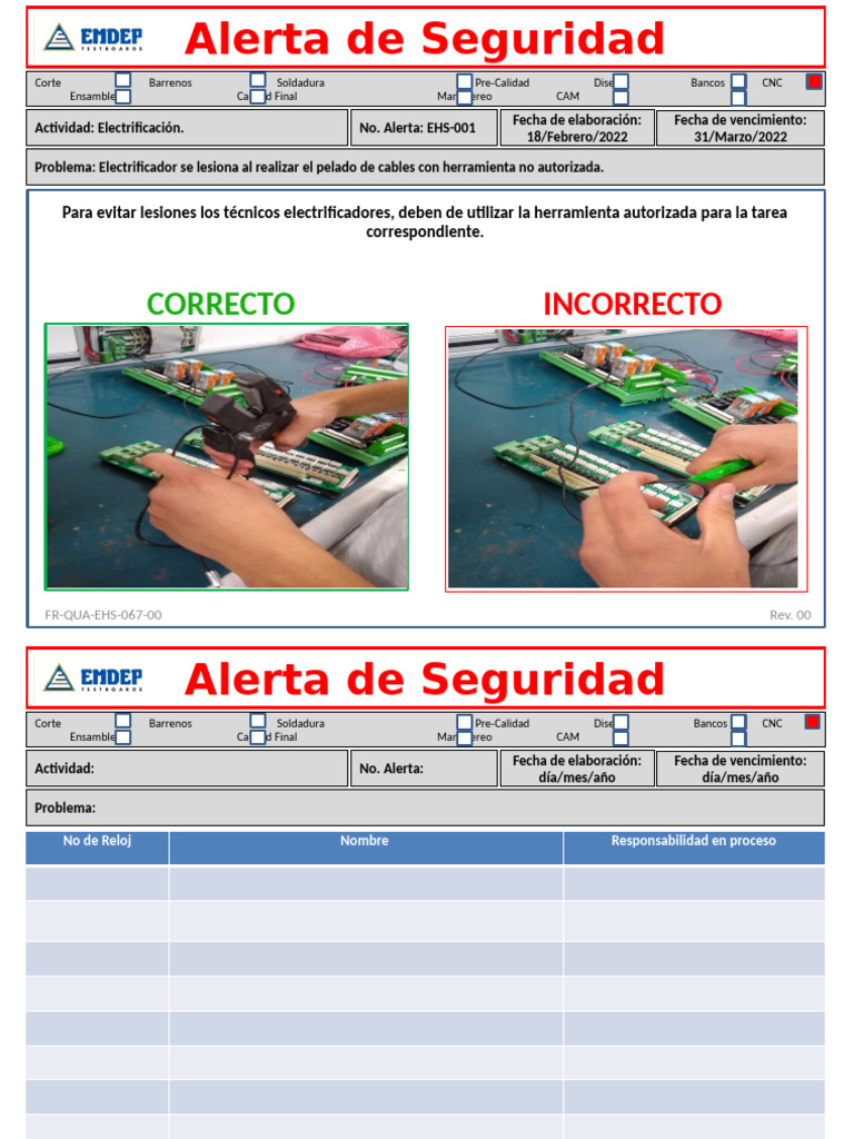 Alerta de Seguridad | PDF