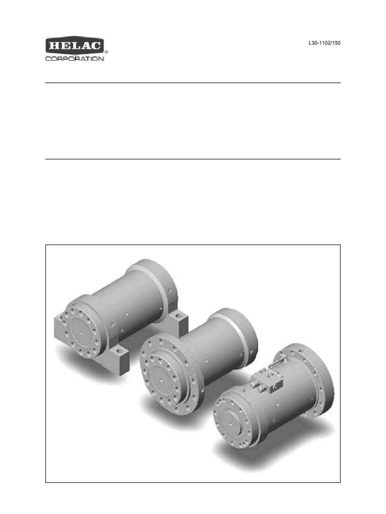 Helac L30 Rotary Actuator Manual | PDF | Valve | Gear