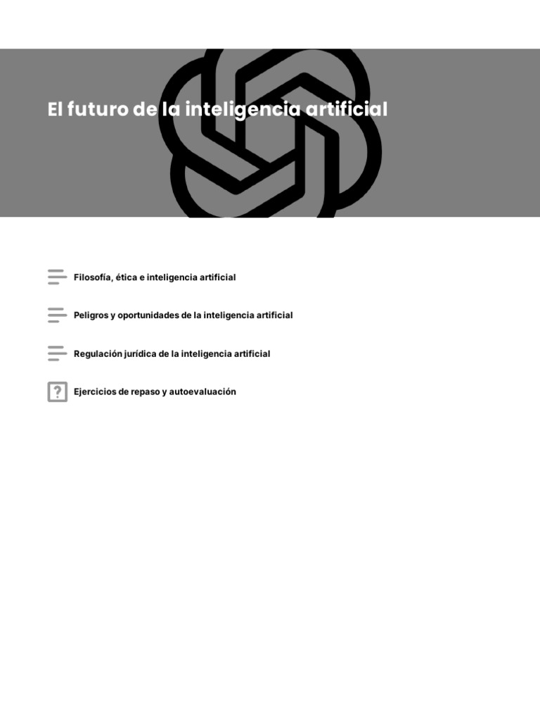 4 El Futuro de La Inteligencia Artificial | PDF | Inteligencia ...