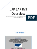 ERP SAP R3 Overview Introduction