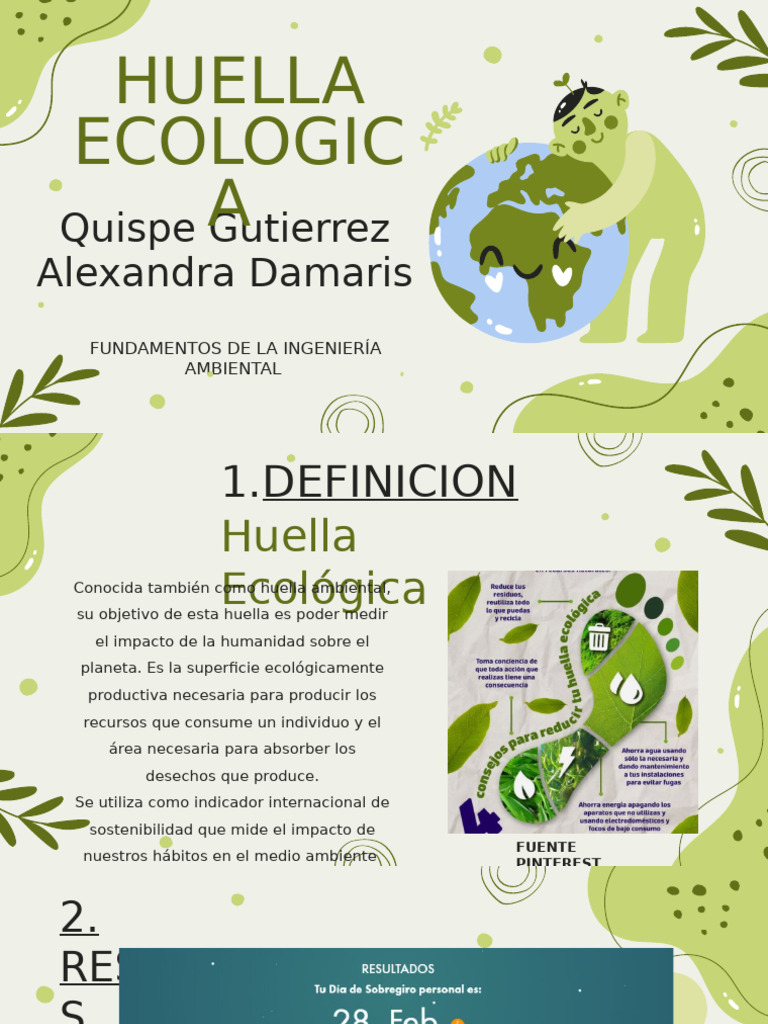 Reducir Huella Ecológica | PDF | Residuos | Entorno natural