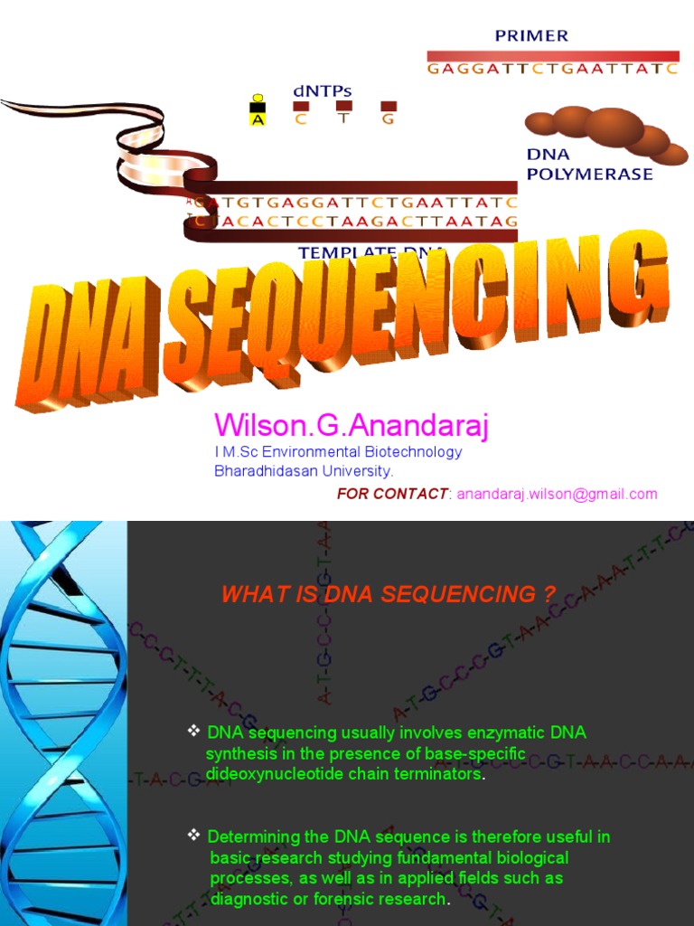 DNA Sequencing Methods Overview | PDF | Dna Sequencing | Polymerase ...
