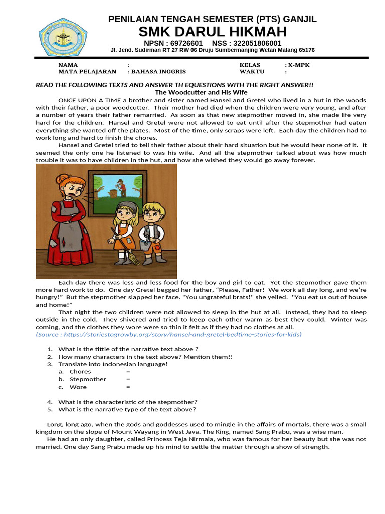 Pts Big X Mpk Pdf Paragraph Folklore