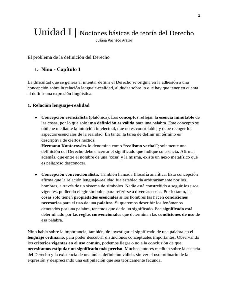 Unidad I TGD | PDF | La Ley natural | Moralidad