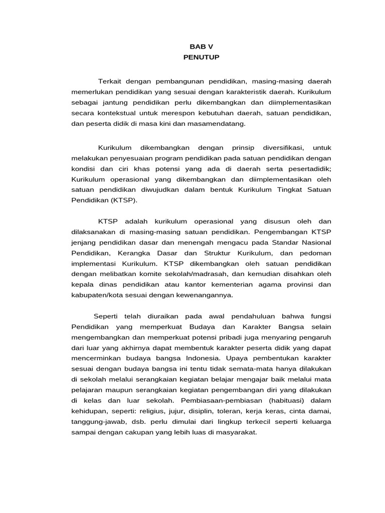 Bab V | PDF