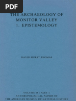 The Archaeology of Monitor Valley 1. Epistemology