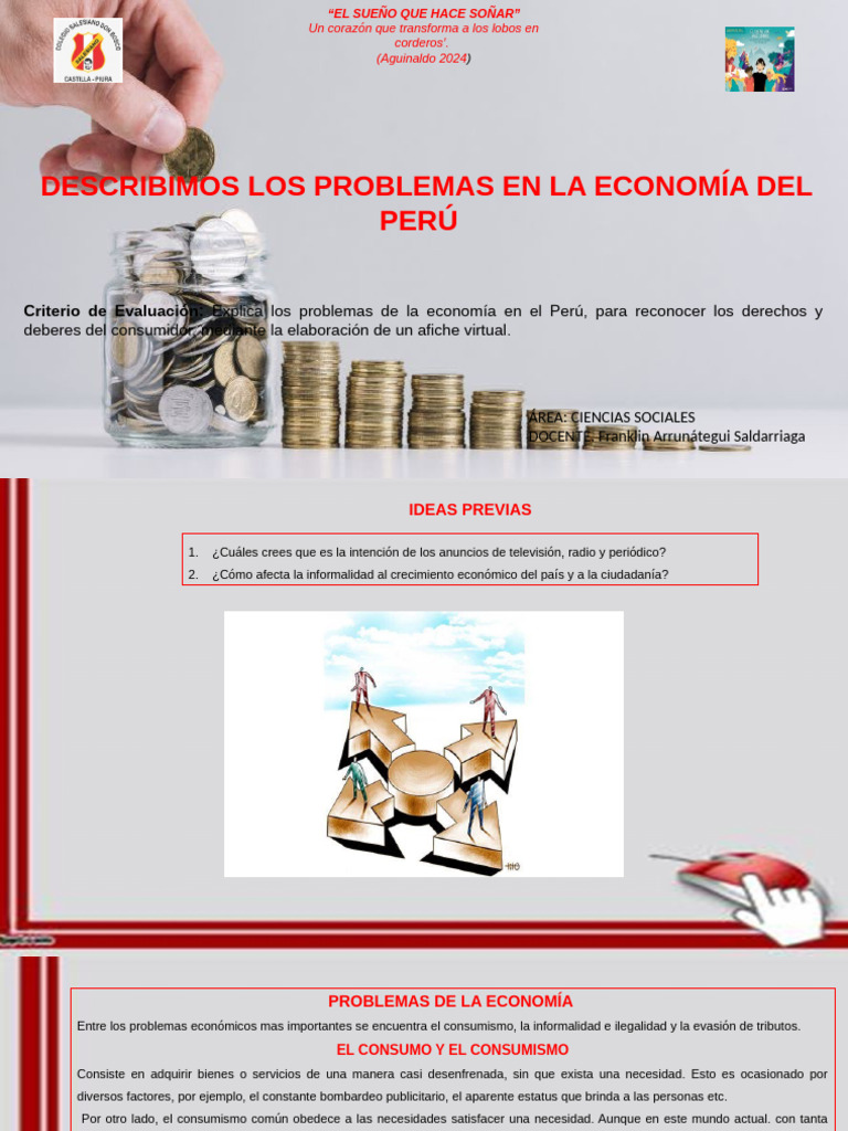 Describimos Los Problemas en La Economia Del Peru. | PDF | Evasión de ...