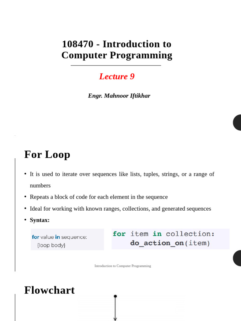 Lecture 9 | PDF