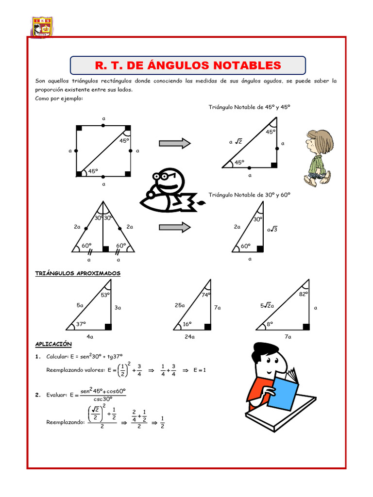 Ejercicios de Razones Trigonometricas | PDF | Funciones trigonométricas