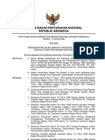 Keputusan Kepala BPN Nomor 2 Tahun 2008 TTG Pengangkatan Dalam Jabatan Fungsional Dosen STPN