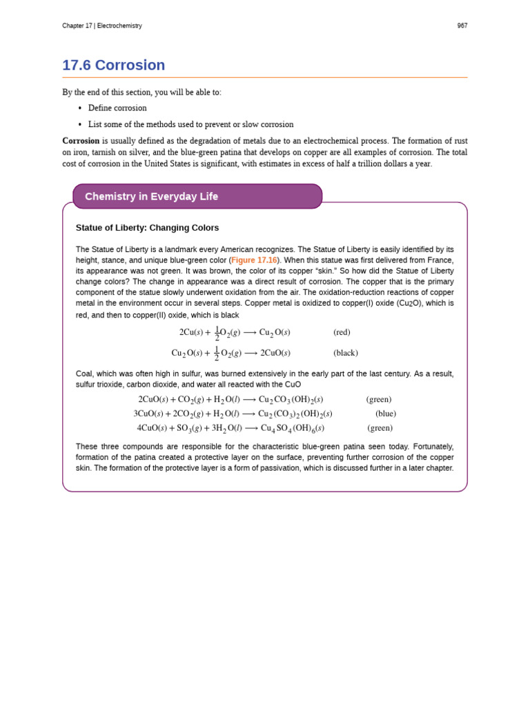 Understanding Corrosion and Prevention Methods | PDF | Rust | Corrosion