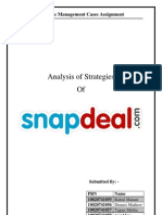 SnapDeal SMC Assignment Group A12