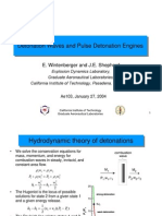 E. Wintenberger and J.E. Shepherd- Detonation Waves and Pulse Detonation Engines