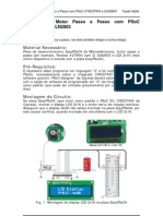 Controlo Motor PP Com PSOC CY8C27643 ULN2803