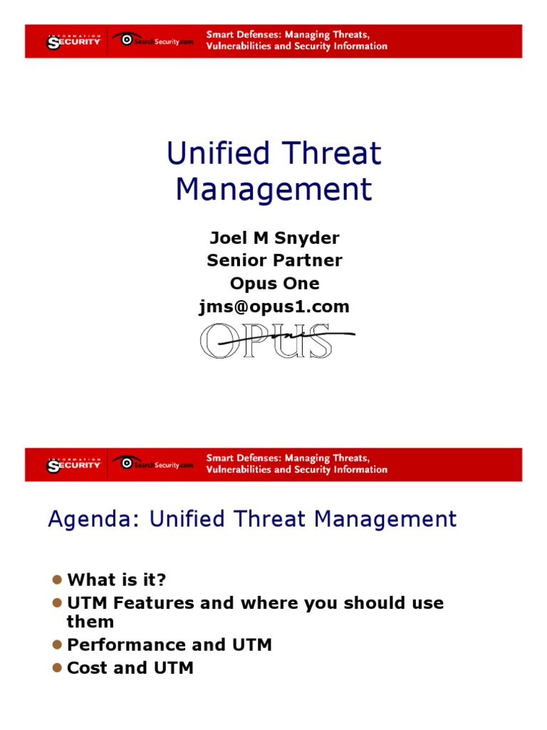 Smartdefense Utm | PDF | Denial Of Service Attack | Firewall (Computing)