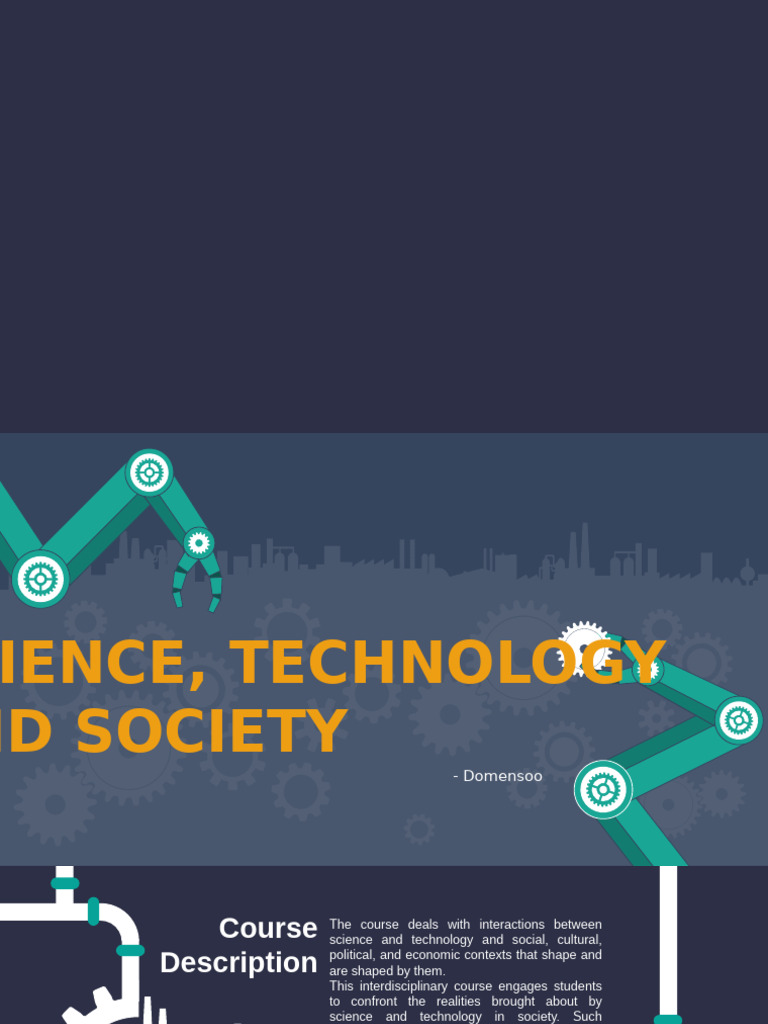 STS Introduction | PDF | Science | Knowledge