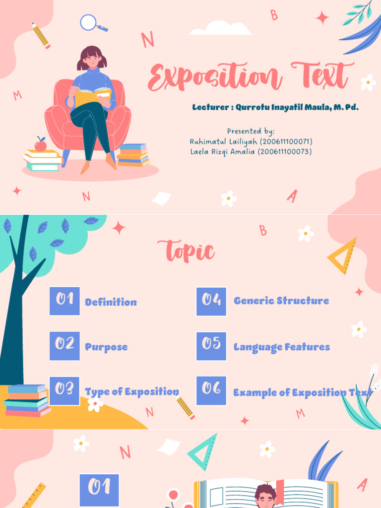 Exposition Text Guide for Students | PDF | Nutrition | Diet & Nutrition