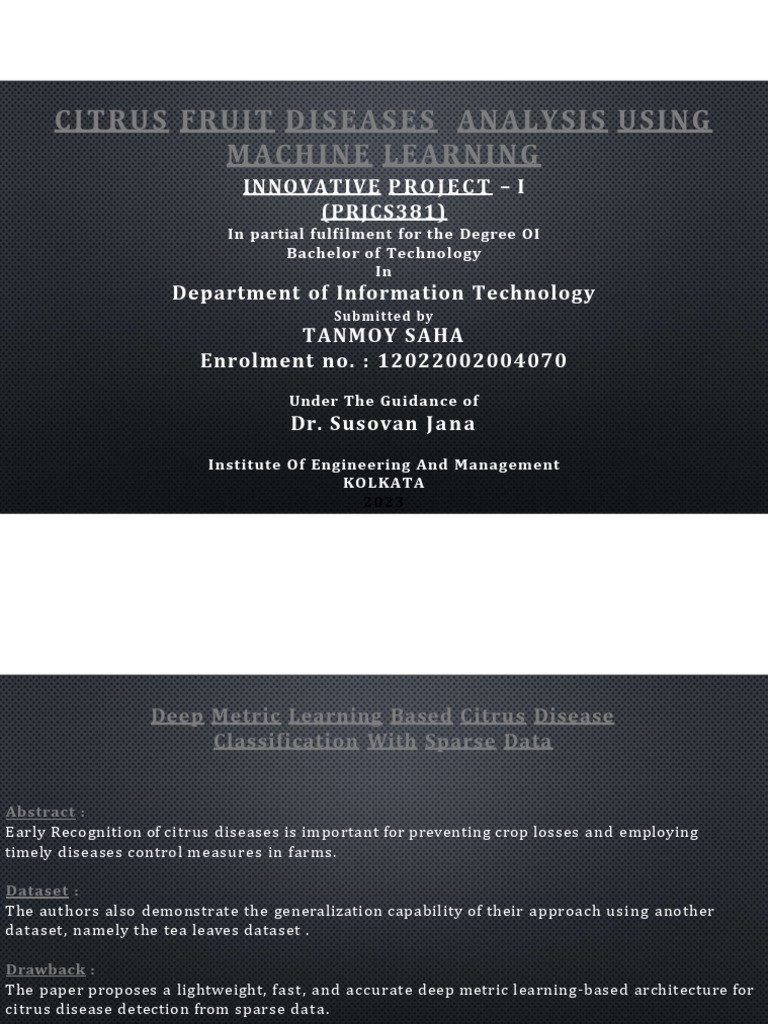 Final PPT | PDF | Machine Learning | Deep Learning