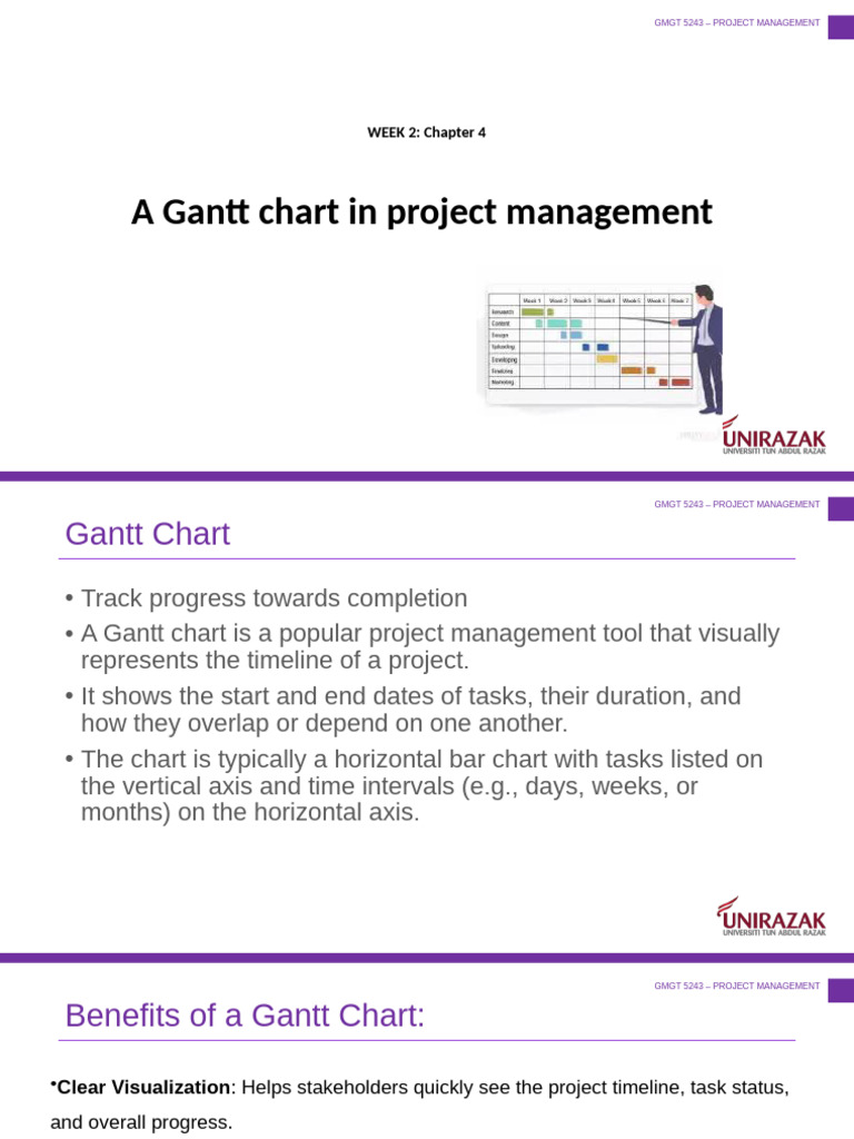 Gantt Chart Guide for Project Management | PDF | Project Management ...