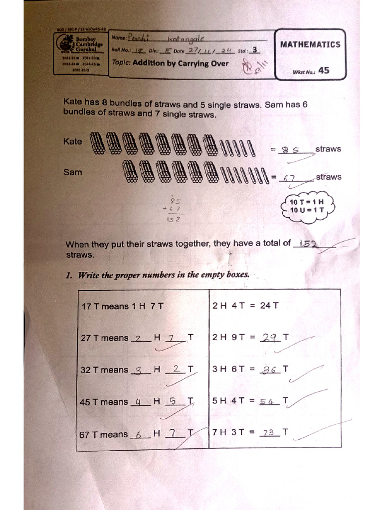 Work Sheet 4 | PDF
