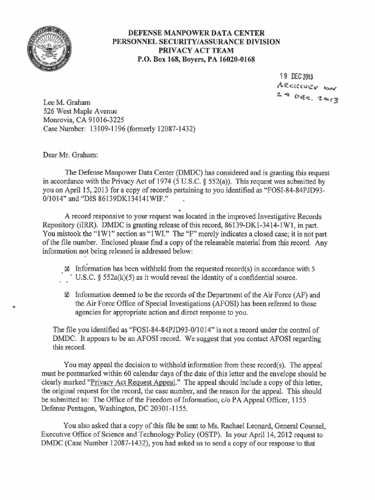 DIS Files Continued Again | PDF