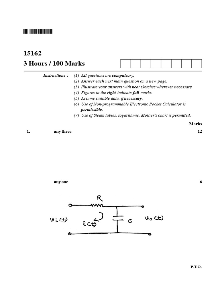 Control System Exam Questions | PDF | Control Theory | Servomechanism