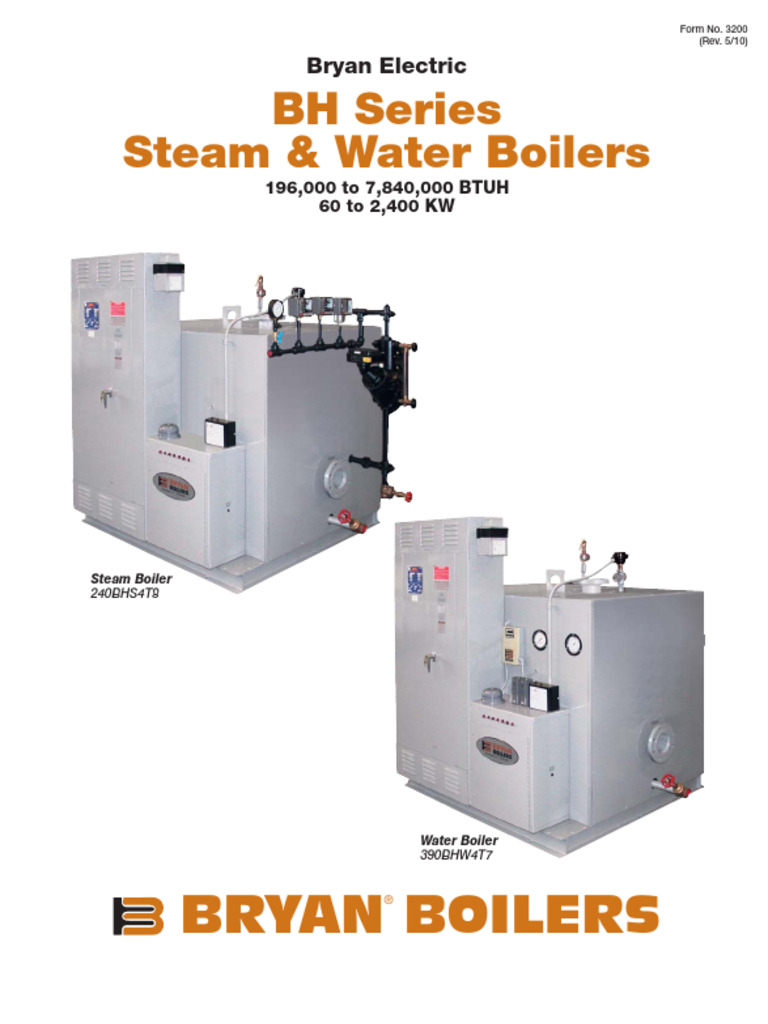 Bryan Form - 3200 | PDF | Water Heating | Boiler
