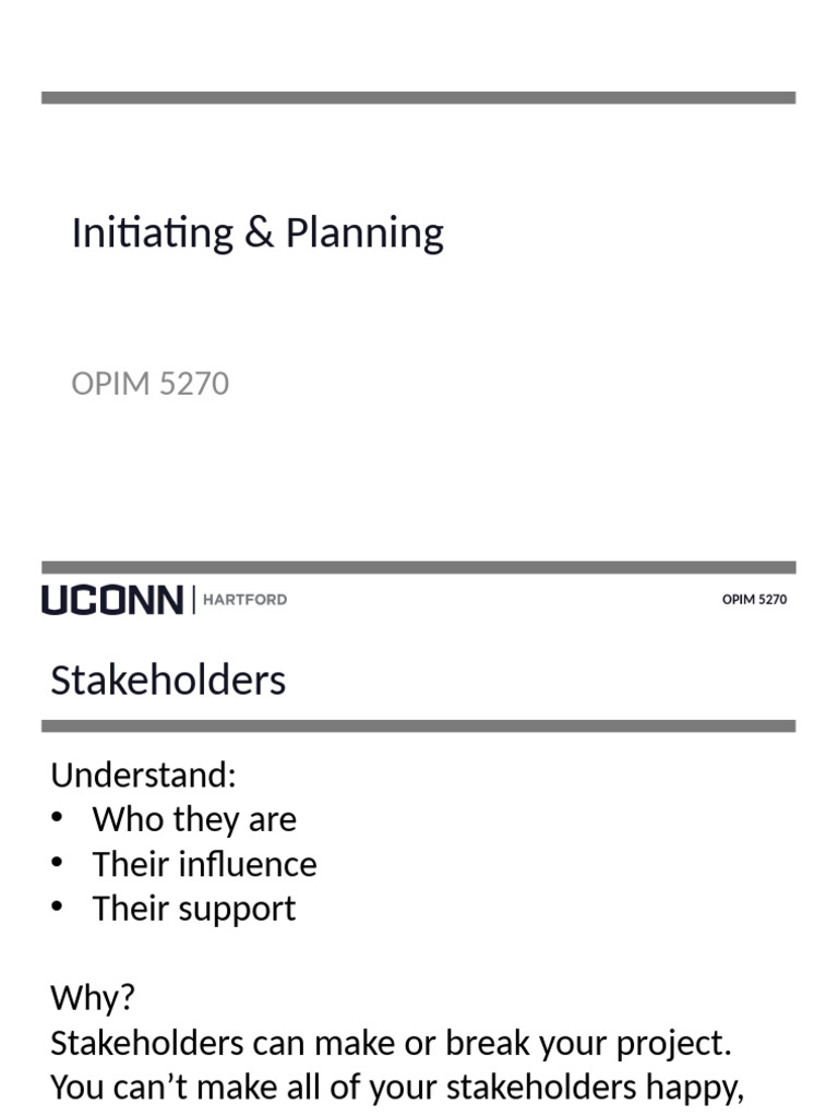 Stakeholder Analysis and Influence Guide | PDF