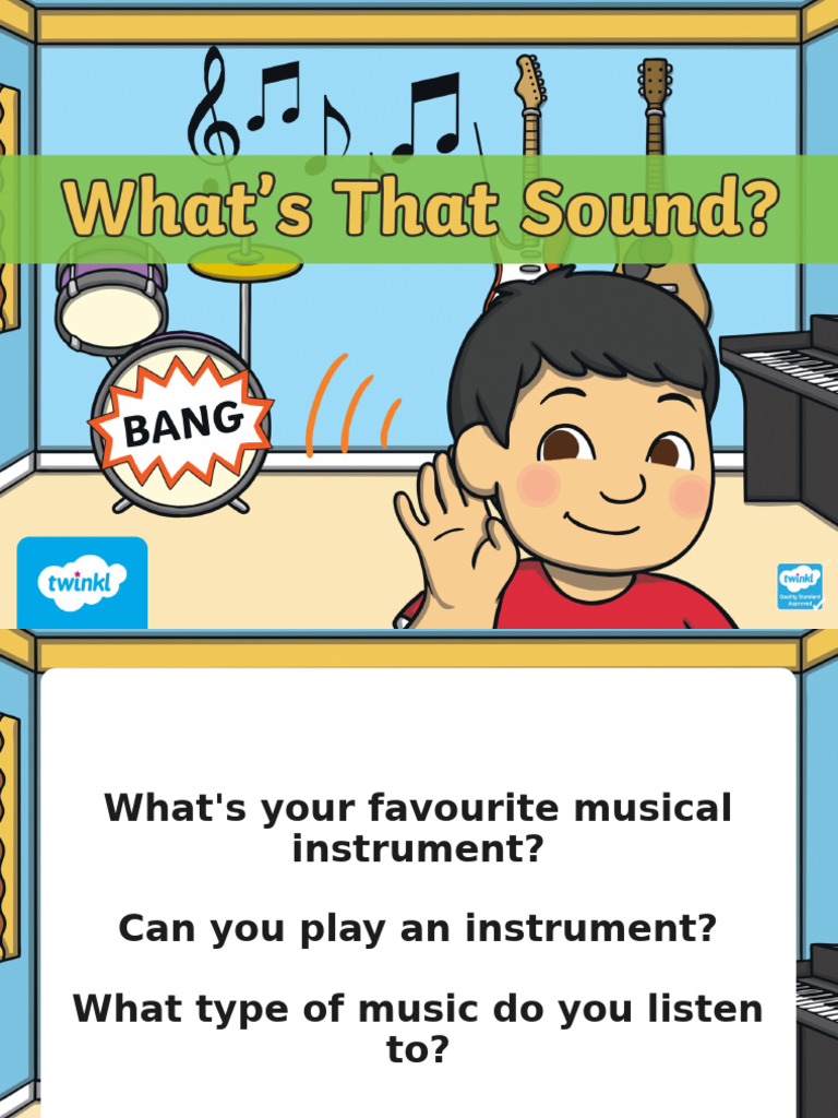 Whats That Sound Powerpoint | PDF | Musical Instruments | Music Production