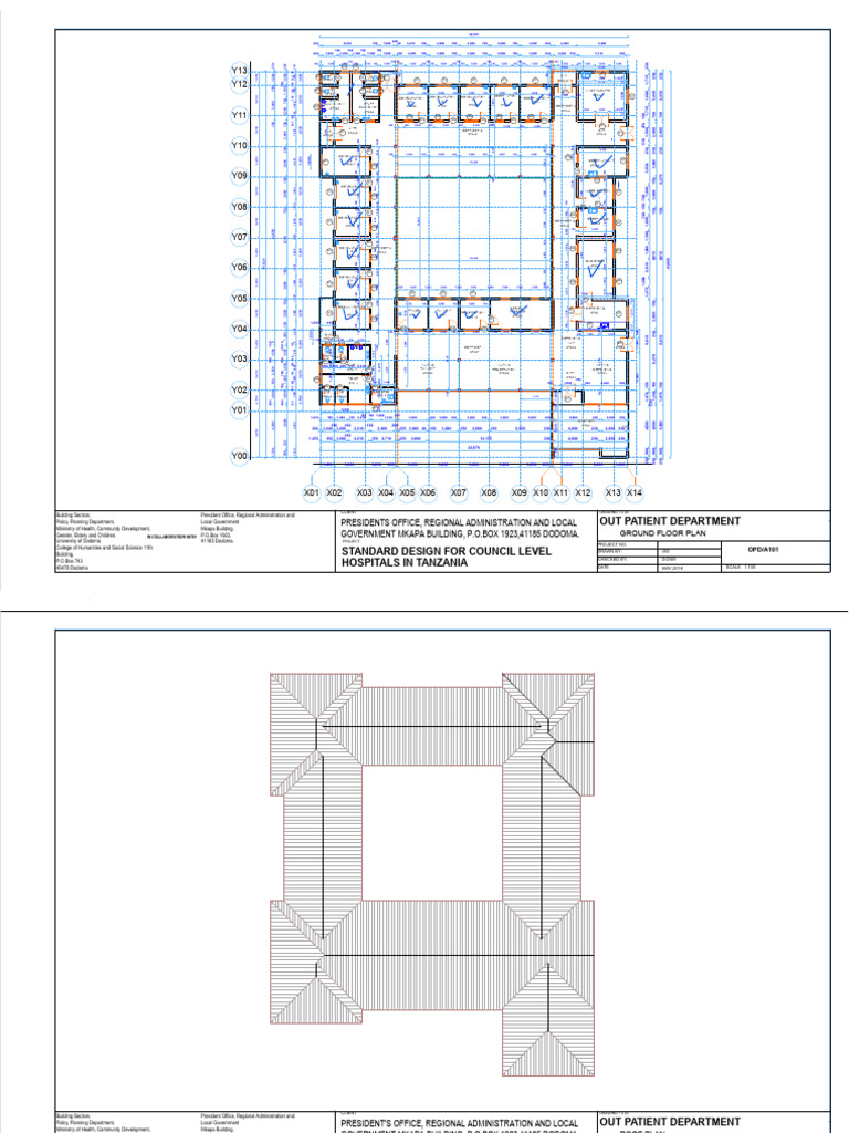Council Hospital Building Plans | PDF